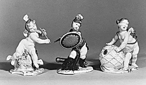 Putto as Cupid (one of three figures)