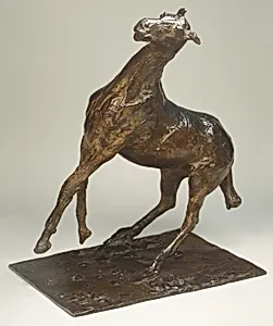 Rearing Horse by Edgar Degas|A.-A. Hébrard et Cie