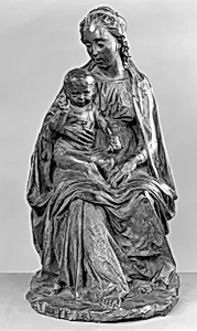 Renaissance-style statuette of Virgin and Child
