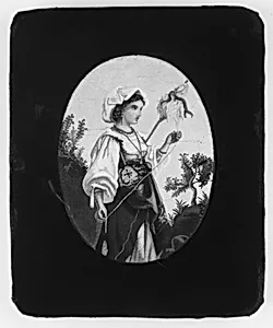 Roman country girl spinning