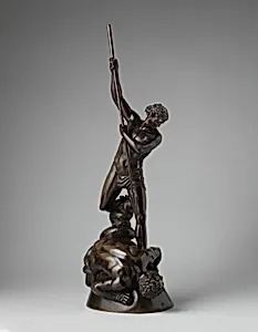 Saint Michael Overcoming Satan by Edward William Wyon|John Flaxman