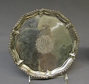 Salver (one of a pair)