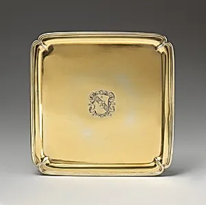 Salver (one of a pair)