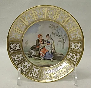 Saucer (part of a service)