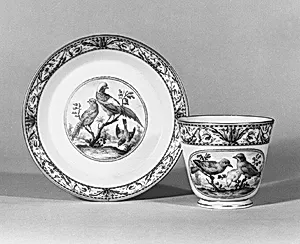 Saucer (part of a service)