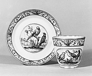Saucer (part of a service) by Meissen Manufactory|Marcolini Period