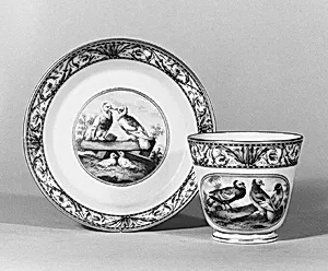 Saucer (part of a service)