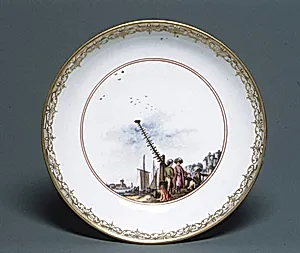 Saucer (part of a service)