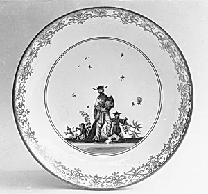 Saucer (part of a set) by Meissen Manufactory