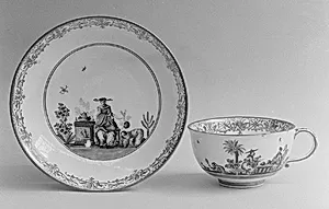 Saucer (part of a set) by Meissen Manufactory