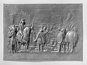 Scenes of burning camps of Syphax and Hasdrubal