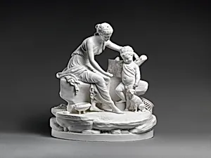 Seated woman and the infant Hercules