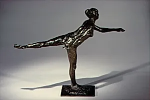 Second Arabesque by Edgar Degas