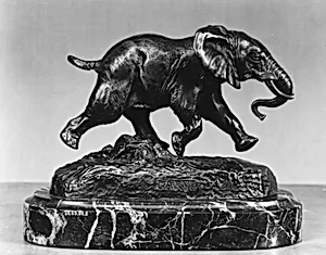 Senegalese Elephant by Antoine-Louis Barye