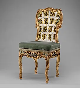 Side chair (one of four) (part of a set)