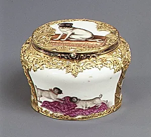 Snuffbox by Meissen Manufactory