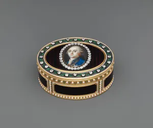 Snuffbox with portrait of Louis XVI (1754–1793), King of France