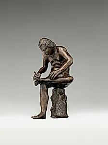 Spinario (boy pulling a thorn from his foot)