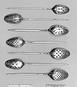 Strainer spoon by Unknown Artist