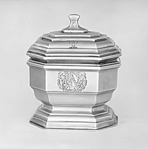 Sugar box by Ebenezer Roe