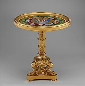 Table by Karl Friedrich Schinkel|August von Kloeber|Gottfried Wilhelm Voelker|Bronzeure Werner und Neffen|Royal Porcelain Manufactory, Berlin