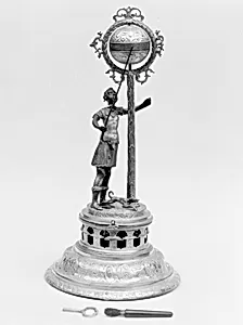 Table clock by Karl Schmidt