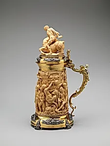 Tankard with cover