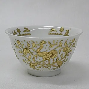 Teacup (1 of 6) (part of a service) by Meissen Manufactory