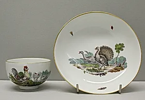 Teacup and saucer