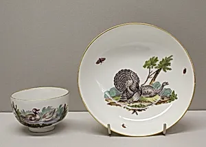 Teacup and saucer