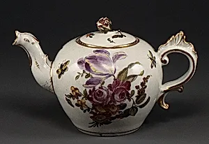 Teapot by Meissen Manufactory