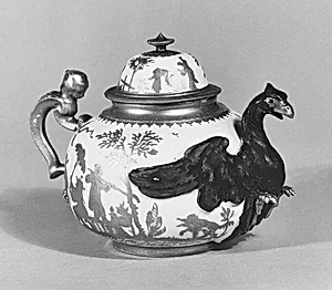 Teapot by Meissen Manufactory