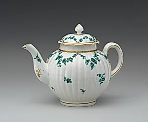 Teapot by Chelsea Porcelain Manufactory|Derby Porcelain Manufactory