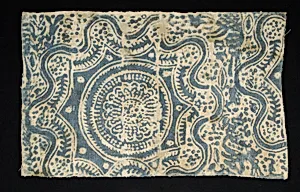 Textile fragment by Unknown Artist