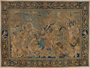 The Abduction of Helen from a set of The Story of Troy