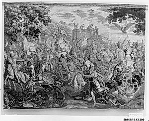 The Battle of Arbela from a set of The Story of Alexander by Charles Le Brun