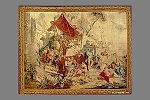 The Charlatan and the Peep Show from a set of Italian Village Scenes by Beauvais|François Boucher|Nicolas Besnier|Jean-Baptiste Oudry