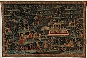 The Concert from a pair of Indo-Chinese scenes by John Vanderbank the Elder|Great Wardrobe|Unknown