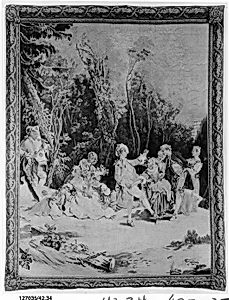 The Dance from a set of the Italian Village Scenes by Beauvais|François Boucher|Nicolas Besnier|Jean-Baptiste Oudry