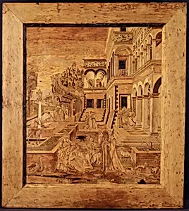 The Finding of Moses by Fra Damiano da Bergamo (Damiano di Antoniolo de Zambelli)|Jacopo [Giacomo] Barozzi da Vignola