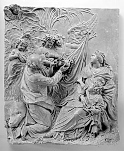 The Flight Into Egypt by Giovanni Maria Morlaiter