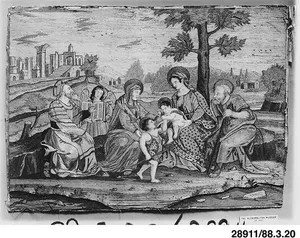 The Holy Family by Leonardus Quesi