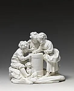 The Lottery by Sèvres Manufactory|François Boucher|Etienne-Maurice Falconet