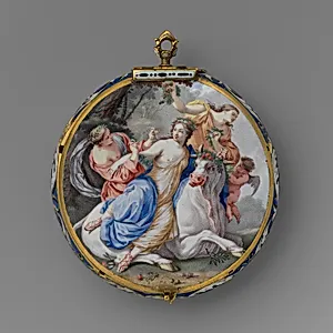 The Rape of Europa and Mercury and the Three Graces by Lambertus Vrythoff|Simon Vouet