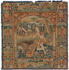 "The Repentance of the Prodigal Son" from a set of six of The Parable of the Prodigal Son
