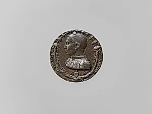 The Resurrection of the Dead and the Last Judgment (reverse); Portrait Medal of Filippo de' Medici, Archbishop of Pisa (obverse) by Bertoldo di Giovanni