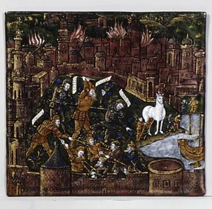 The Trojans Defend Their City; They Kill Androgeos (Aeneid, Book II)