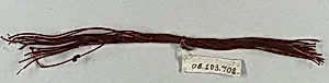 Tinsel and metal thread by Unknown Artist