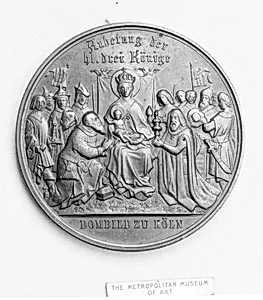 To commemorate the completion of Cologne Cathedral by King William I of Prussia, 1880 by Sebald Drentwett