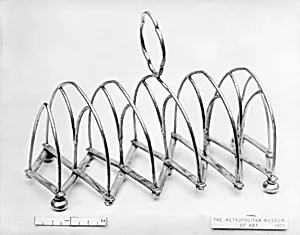 Toast rack by Roberts, Cadman and Co.